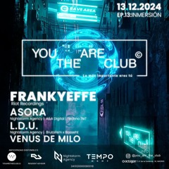 Asora @ You Are The Club (13-12-2024. Octogon 360. Madrid. Spain)
