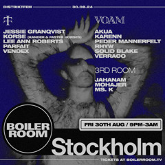 Verraco | Boiler Room: Stockholm