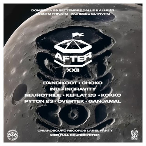 Keflat 23, Live Set AFTER Gattazzo XXII, Live Torre del Gattazzo Motteggiana, 29/09/2024