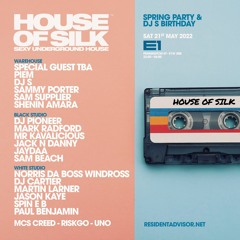 RICKY SAHOTA - LIVE @ HOUSE OF SILK - SPRING PARTY @ E1 -  Sat 21st May 2022