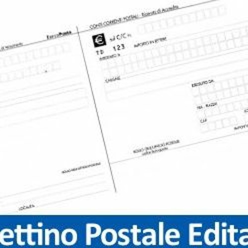 Stream Bollettini Postali Da Compilare Pdf Download ((LINK)) from  Citligdeobo | Listen online for free on SoundCloud