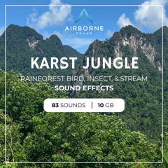 Karst Jungle Sound Effects Library Audio Demo Preview Montage