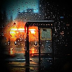 Rainy Bus Stop