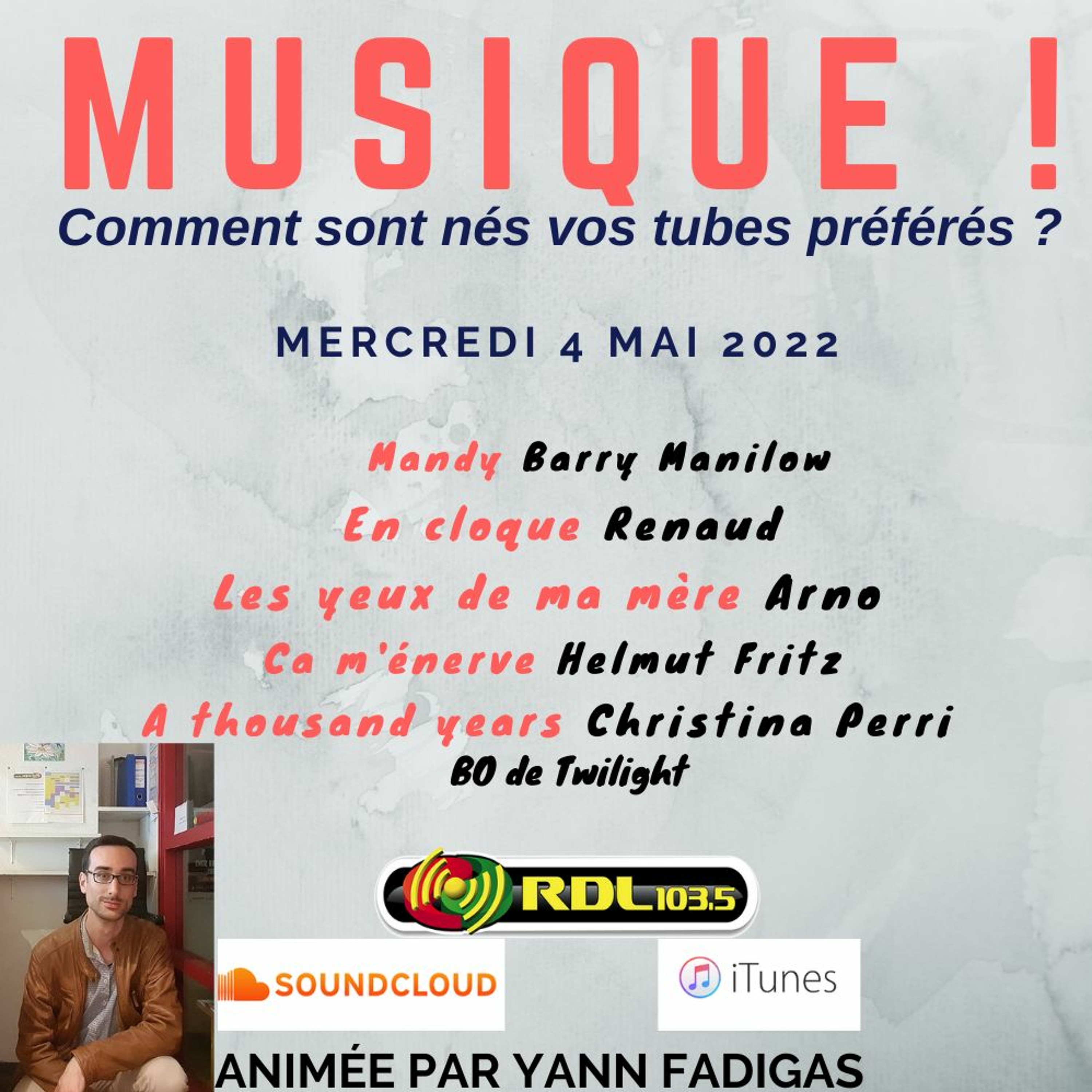 MUSIQUE ! 135 - 04 05 22 - BO de "Twilight" / "En cloque" (Renaud) / "Ca m'énerve" (Helmut Fritz) episode artwork