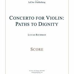 PTD 3. Shelter for My Child (Raleigh Civic Symphony; Mitchell Newman, Violin)