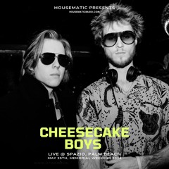 Cheesecake Boys LIVE @Spazio