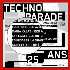 La Fessée & Untz - Techno Parade 2023 Sœurs Malsaines/La Vagabonde