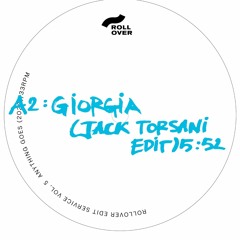 PREMIERE: Giorgia (Jack Torsani Edit)