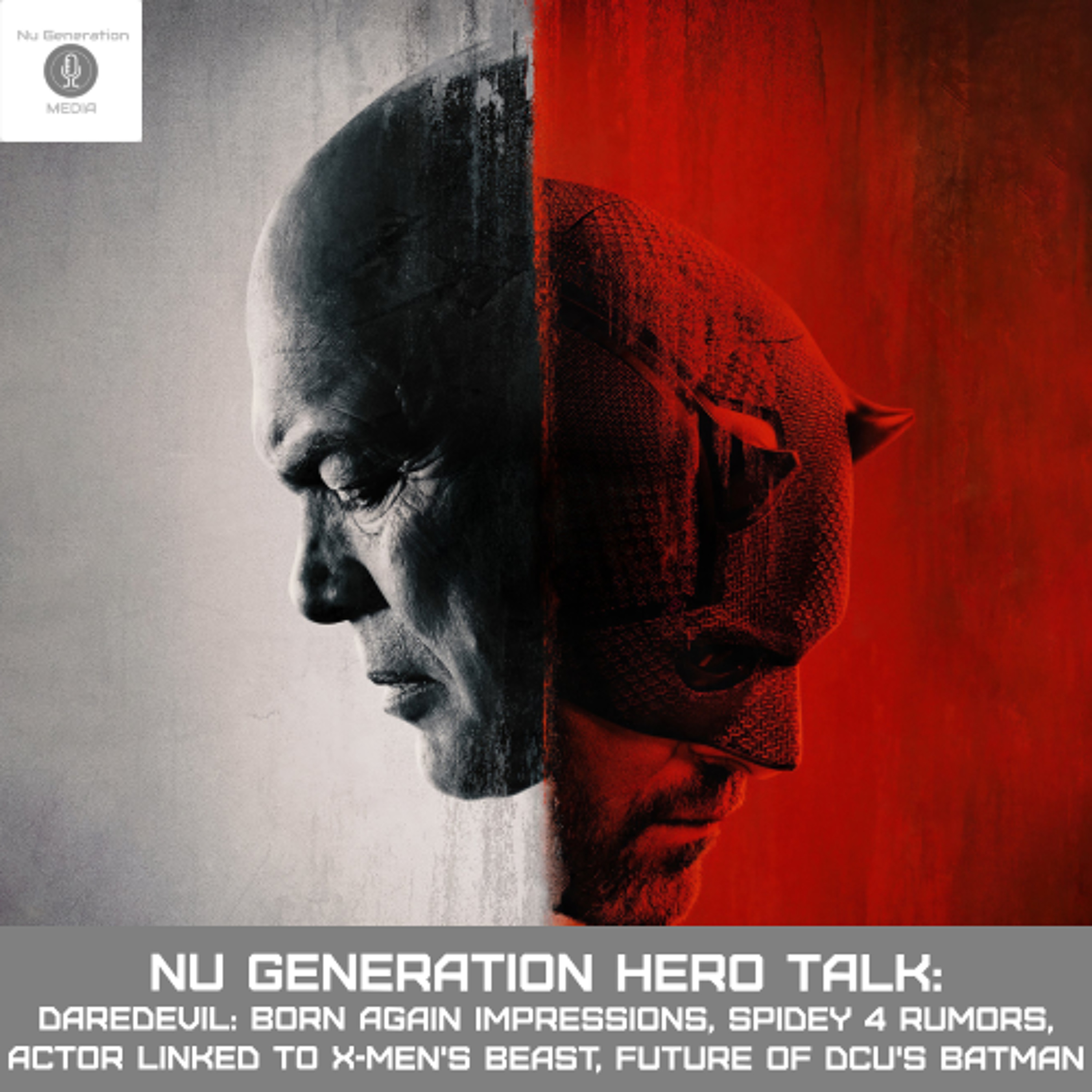 Hero Talk: Daredevil: Born Again Premieres, Spidey 4 Rumored to be Avengers "Bridge", Jesse Plemons linked to Beast, Future of The Batman episode artwork