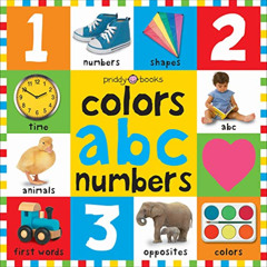 [Download] EBOOK 📫 Bright Bbaby colors, abc, & numbers first words (First 100) by  R