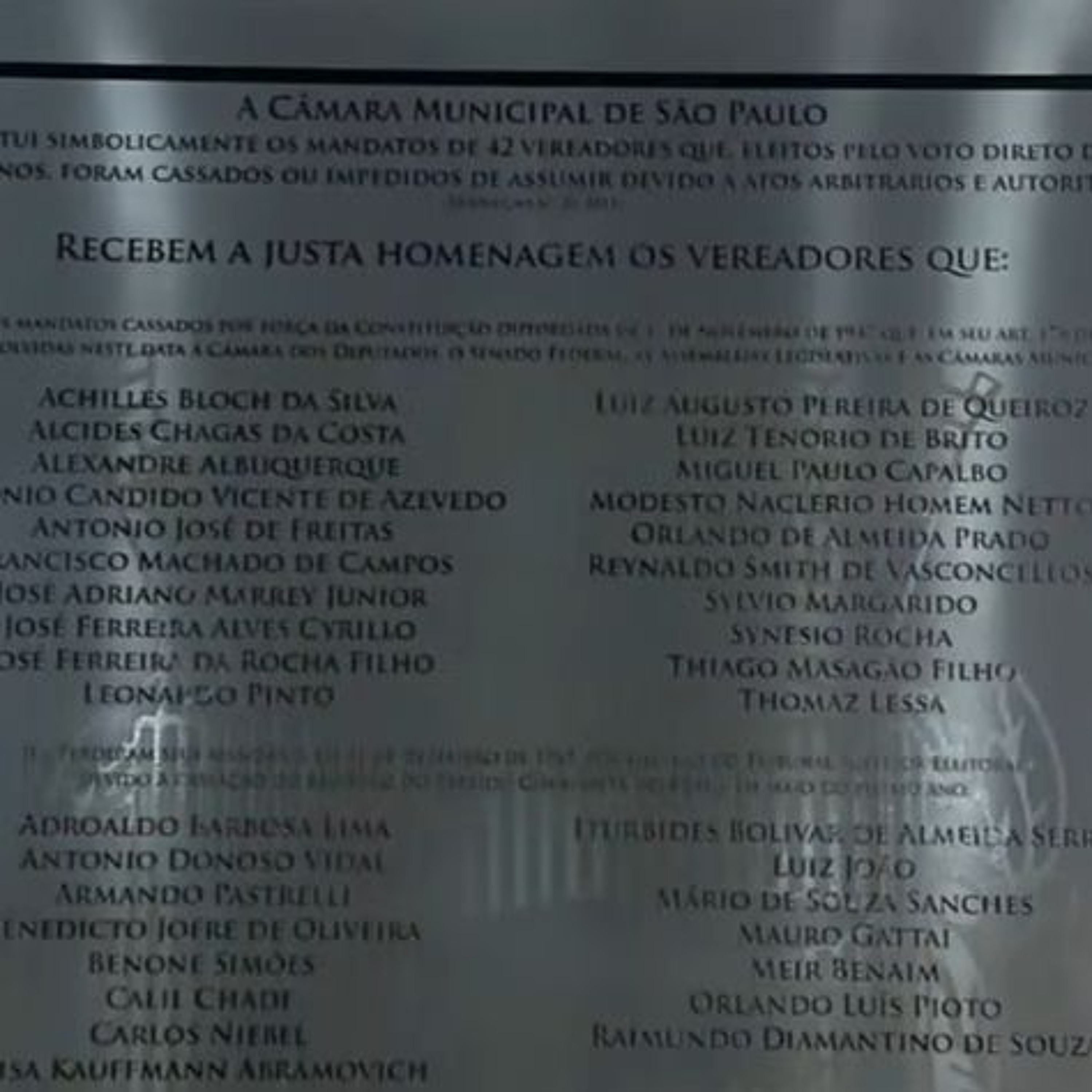 02.03.2026 = PLACA NO SAGUÃO DA CÂMARA DE SP RELEMBRA CASSAÇÃO DE PARLAMENTARES episode artwork