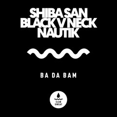 Shiba San, Black V Neck, Nautik - Ba Da Bam