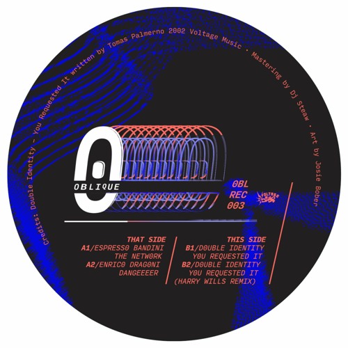 Premiere : Espresso Bandini - The Network (OBLREC003)