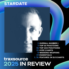 Stardate TRAX Best of Traxsource 2025 Mix