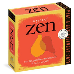 [Download] PDF 📘 A Year of Zen Page-A-Day Calendar 2023: Sayings, Parables, Meditati