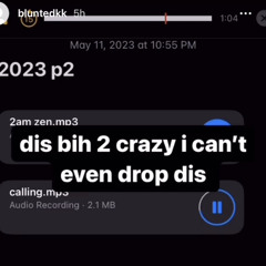 1oneam - calling (snippet)