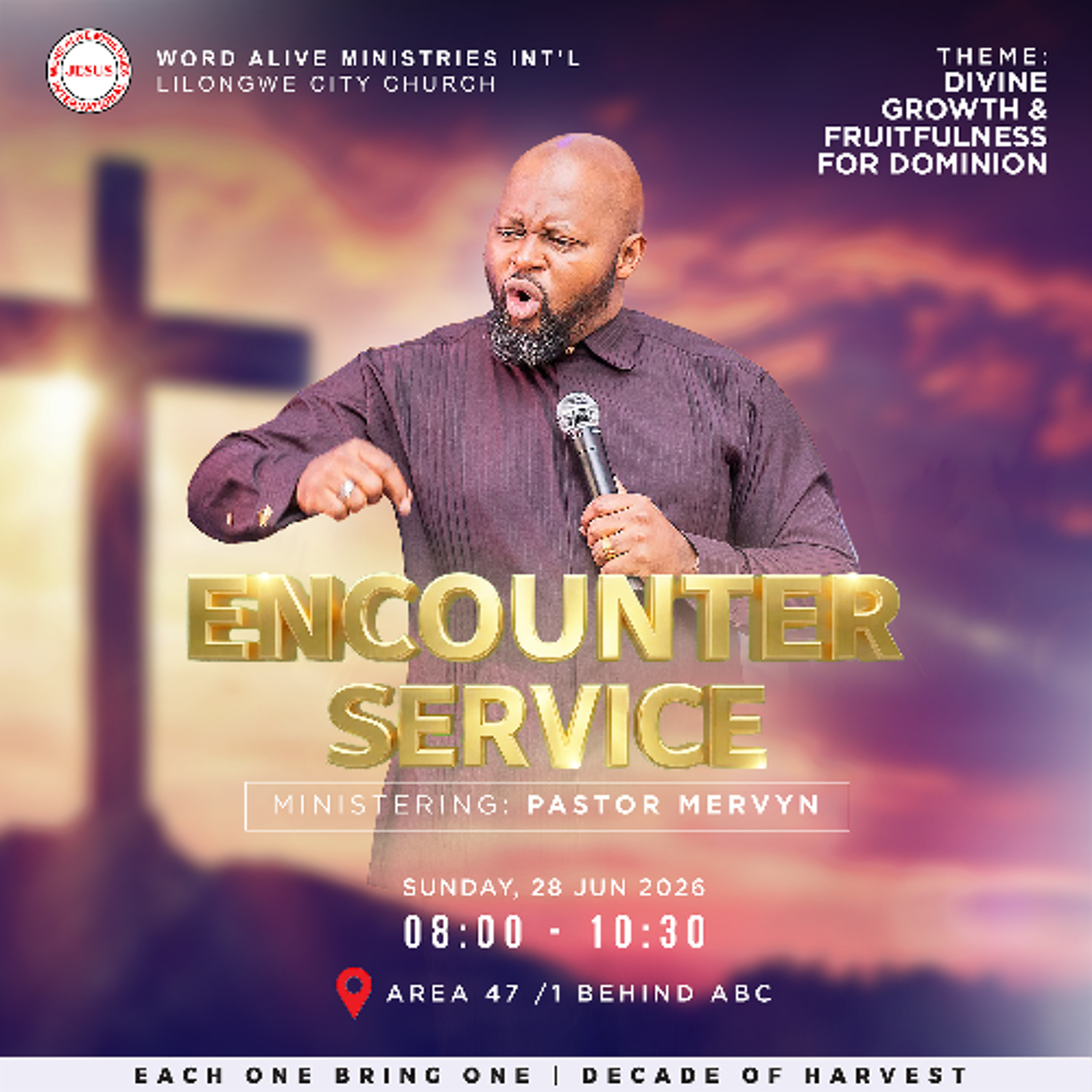 Walking in Divine Acceleration Pt. 2 | Pastor Mervyn | 28 Jun 2026
