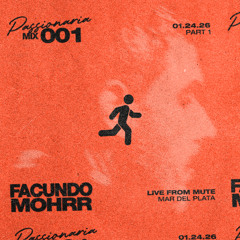 Facundo Mohrr - Live from MUTE, Mar Del Plata. Sunset at the beach 01-24-26 Part 1