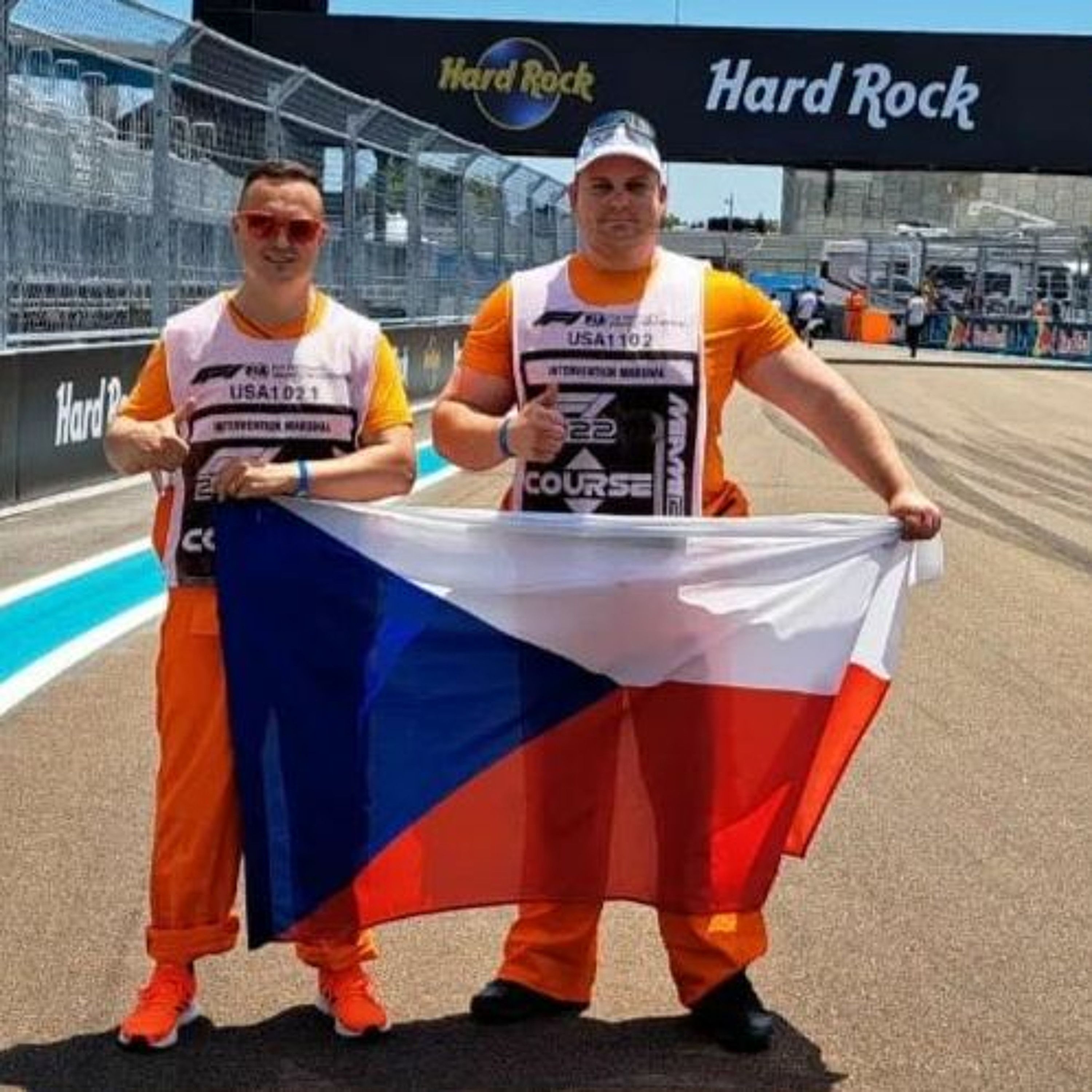 Traťoví maršálové z Česka sloužili v Miami, byli téměř za celebrity