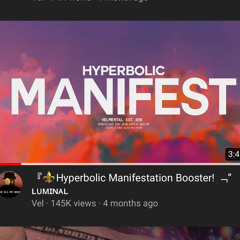 Hyperbolic Manifestation Booster