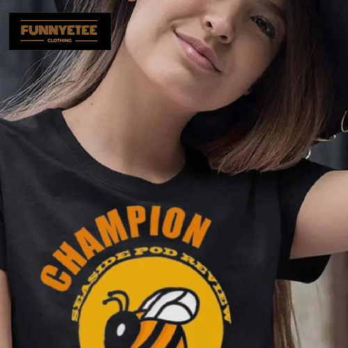 A Bee Champion Seaside Pod Review Dust Logo Shirt