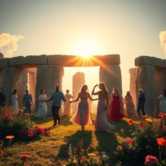 Solstice Fire in the Sky