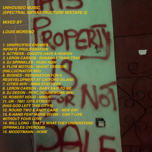 UNHOUSED MUSIC MIXTAPE