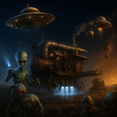 Dun Dun Dun... Aliens Attack! by Ernest Youngman