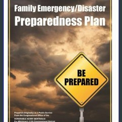 [Ebook] 📖 Family Emergency/Disaster Preparedness Plan: myreadiness.org Pdf Ebook