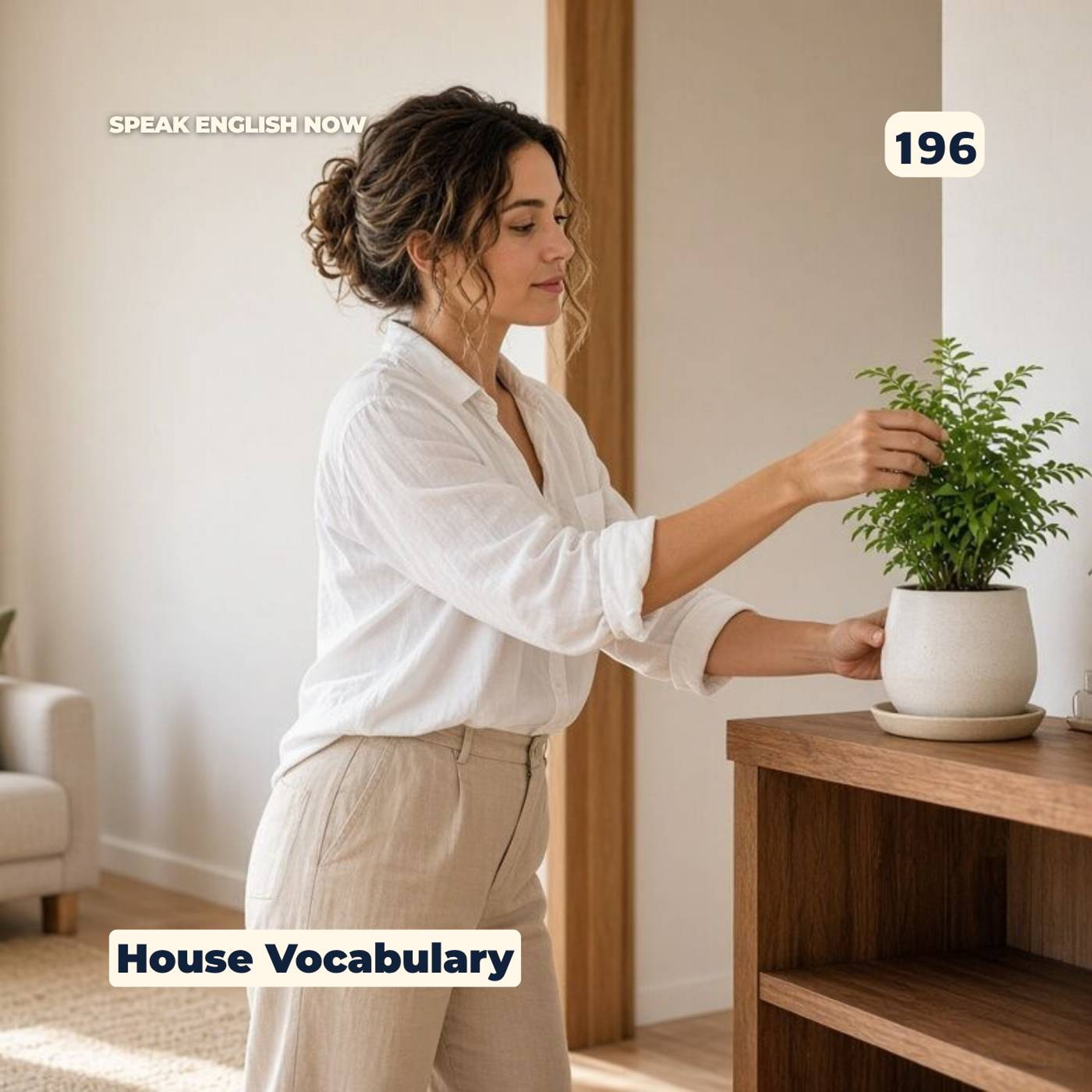 #196 House Vocabulary in English episode artwork