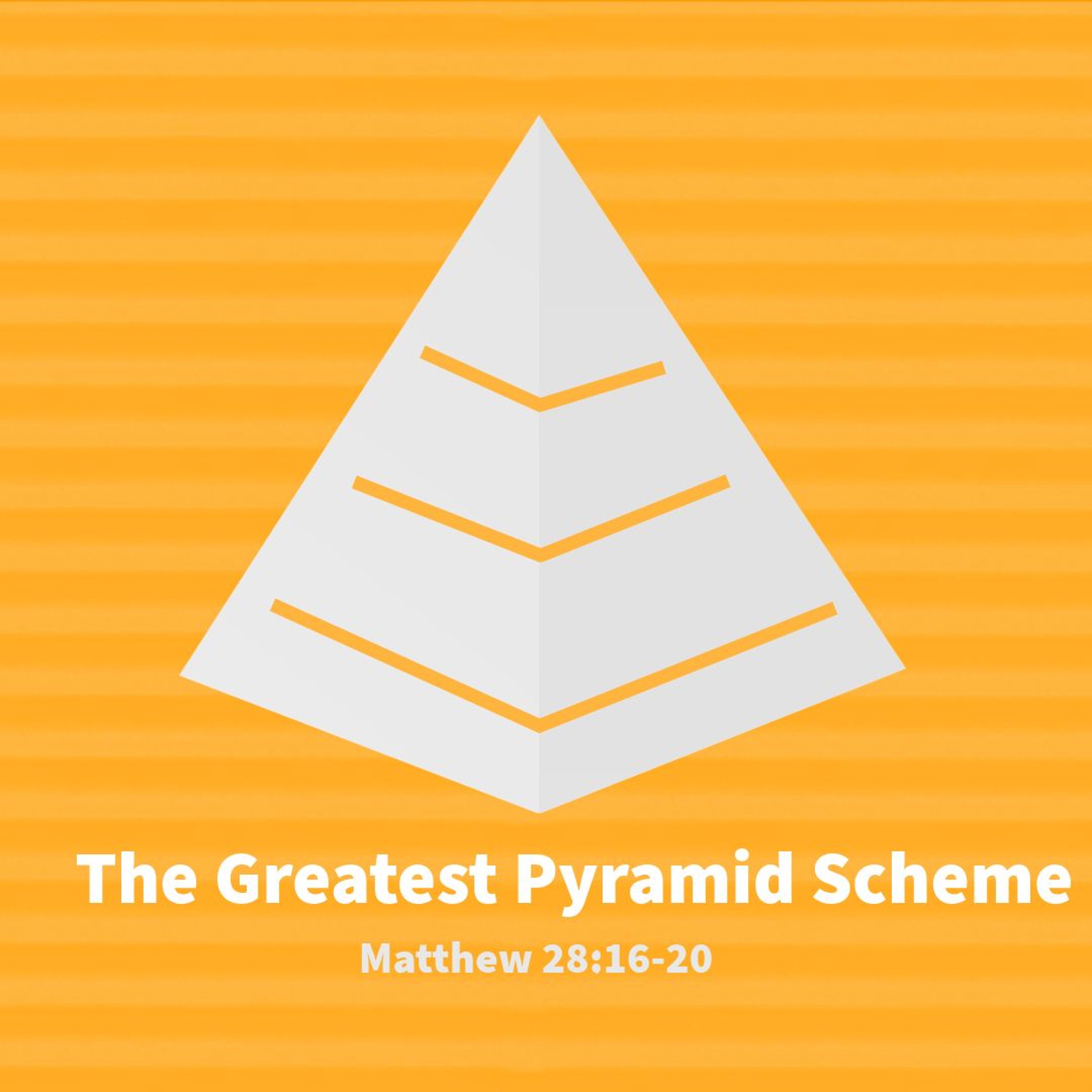 The Greatest Pyramid Scheme|Pastor Michael Davis episode artwork