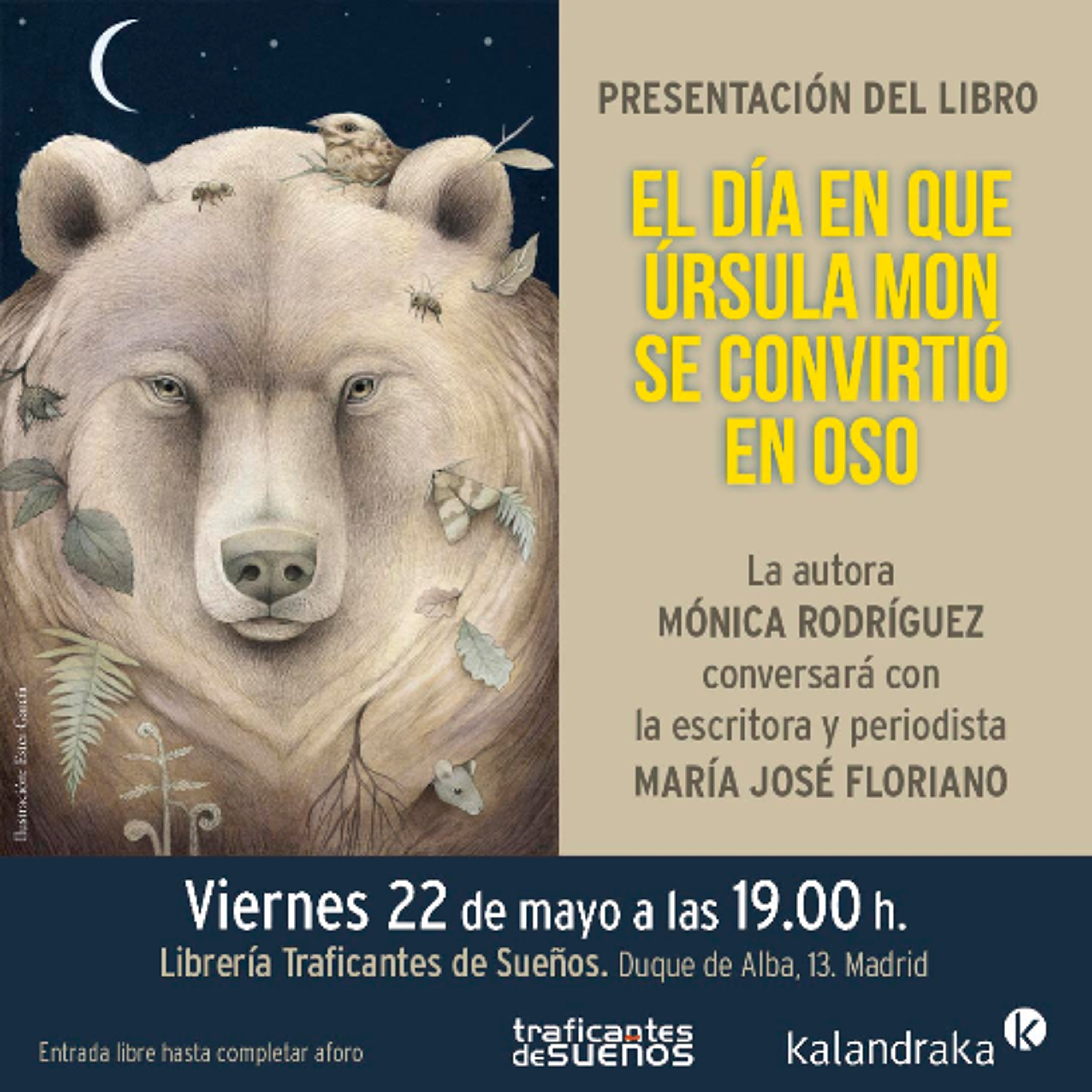 Presentación del libro "El día en que Úrsula Mon se convirtió en oso" episode artwork