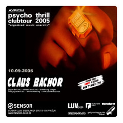 CLAUS BACHOR_playing Organized Muzic Anarchy @ SENSOR CGN_10-09-2005