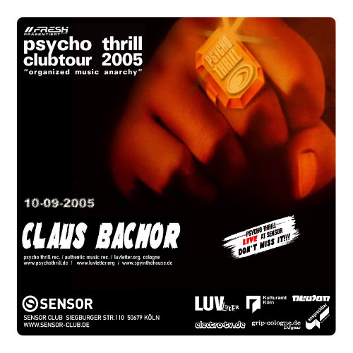 CLAUS BACHOR_playing Organized Muzic Anarchy @ SENSOR CGN_10-09-2005