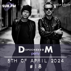 Depeche Mode Party on SUB FM Radio