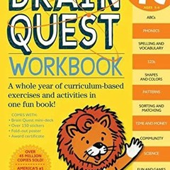 GET PDF EBOOK EPUB KINDLE Brain Quest Workbook: Kindergarten by  Lisa Trumbauer 📭
