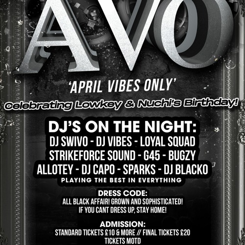APRIL VIBES ONLY FULL LIVE AUDIO(BLACKO,ALLOTEY,BUGZY,CAPO,VIBES,SWIVO,SPARKS,LOYAL SQUAD)