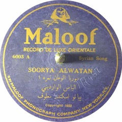 Maloof Louis Wardiny Syria The Nation Or Soorya Al Watan 6003 AB