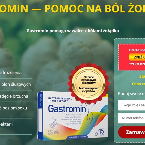 Stream Gastromin: Tabletki -kapsuła-Skład -Cena -Opinie-Gdzie kupić ...