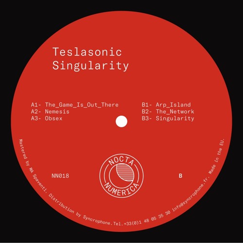 PREMIERE - Teslasonic - The Game Is Out There (Nocta Numerica)