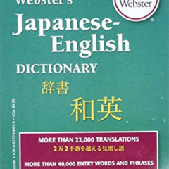 [FREE] KINDLE 💝 Merriam-Webster's Japanese-English Dictionary, Newest Edition, Mass-