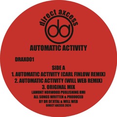 TL PREMIERE : DR Di'jital - Automatic Activity (Carl Finlow Remix) [Direct Axcess]