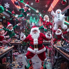 Funny Christmas Chaos Party | Jingle Beats & Wobble Trees | Hilarious Holiday Music 2025