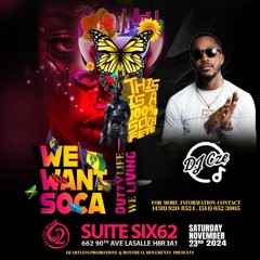 WE WANT SOCA MAIN SET 2K24 - LIVE AUDIO - MC DJKIDD