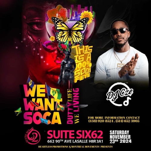 WE WANT SOCA MAIN SET 2K24 - LIVE AUDIO - MC DJKIDD