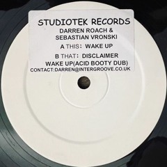 Darren Roach & Sebastian Vronski - Wake Up