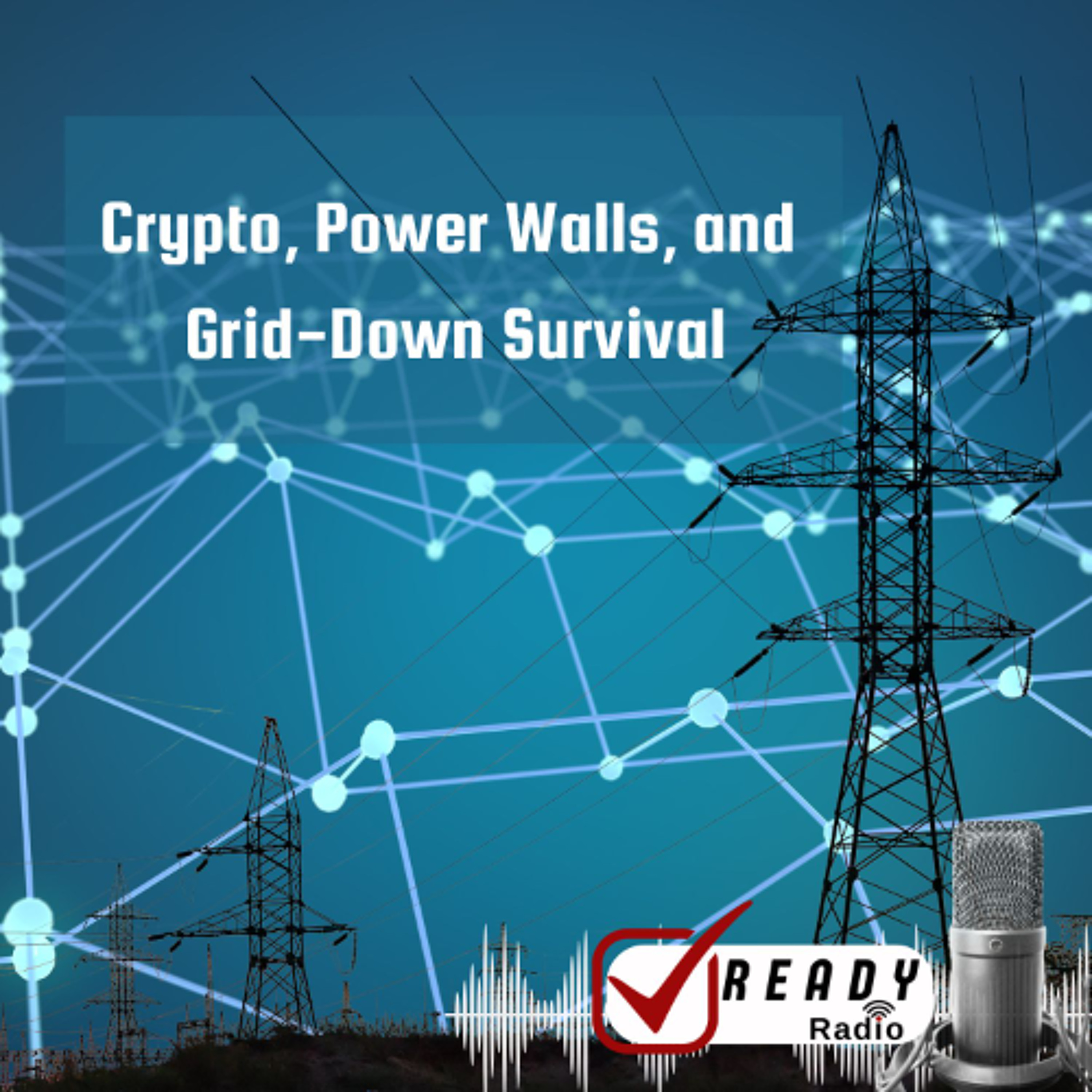 READY RADIO: Crypto, Power Walls, and Grid-Down Survival.   12-19-25 episode artwork