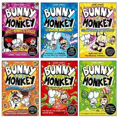 (⚡Read⚡) Bunny Vs Monkey 6 Book Collection Set By Jamie Smart (Bunny Vs