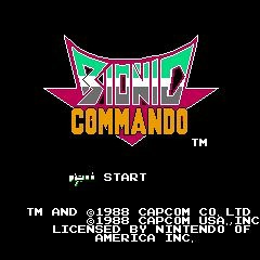 BIONIC COMMANDO - AREA1 Y8950