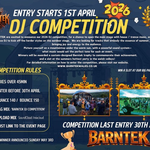BARNTEK 2026 COMPETITION MIX - Trancey (BPM UK)
